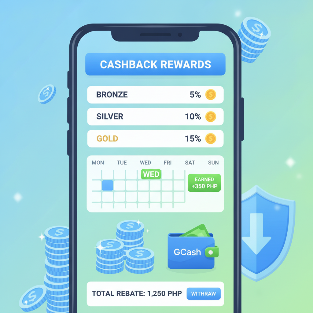 Illustration: JD Wild Cashback Rates: Weekly Rebate Percentages and Payout Schedule